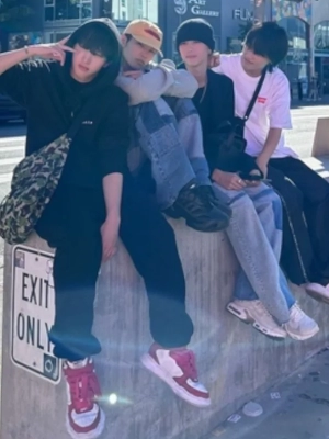 Grup Rookie DXMON Viral Imbas Gaya Rambut Aneh