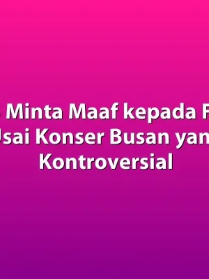BTS Minta Maaf kepada Fans Usai Konser Busan yang Kontroversial
