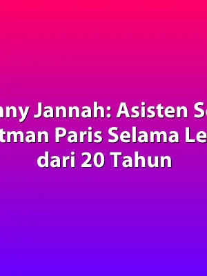 Benny Jannah: Asisten Setia Hotman Paris Selama Lebih dari 20 Tahun