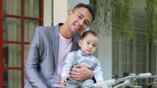 Seleb Centang Biru, Rayyanza Pose Cute di Gang Senggol Hempaskan Isu Selingkuh Raffi