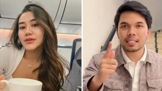Aaliyah Massaid Pamer Kaki Indah Saat Pakai Mini Dress, Thariq Tampan Berkumis Digoda Soal LDR
