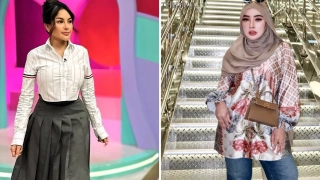 Reaksi Nikita Mirzani Sinis saat Crazy Rich Shella Saukia Gelar Fashion Show Bertabur Artis