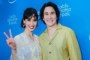 Marsha Timothy Pancarkan Aura Girl Crush, Momen Blue Carpet Bareng Vino Bastian Bak Hollywood Couple