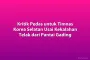 Kritik Pedas untuk Timnas Korea Selatan Usai Kekalahan Telak dari Pantai Gading