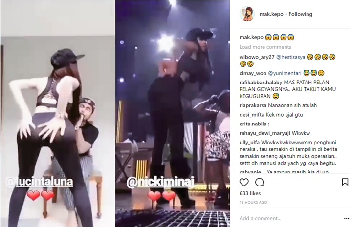 Lucinta Luna Tiru Nicki Minaj