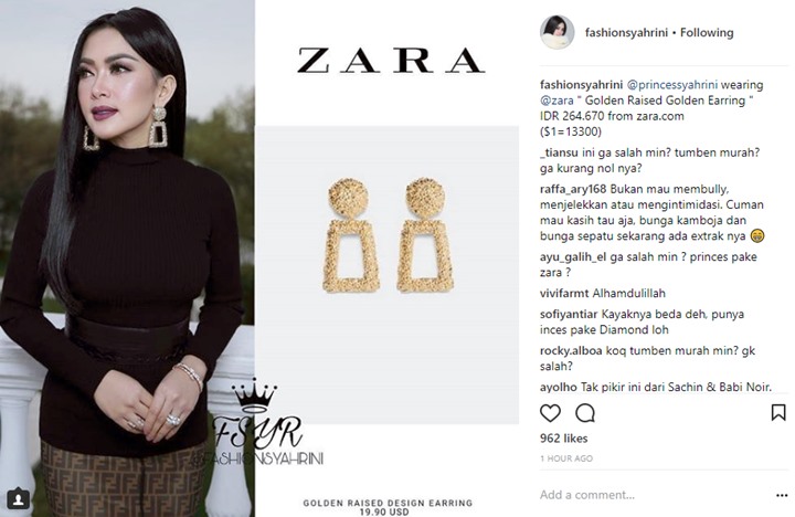 Anting Syahrini