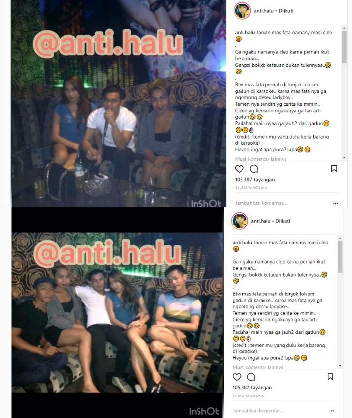 Lucinta di Karaoke