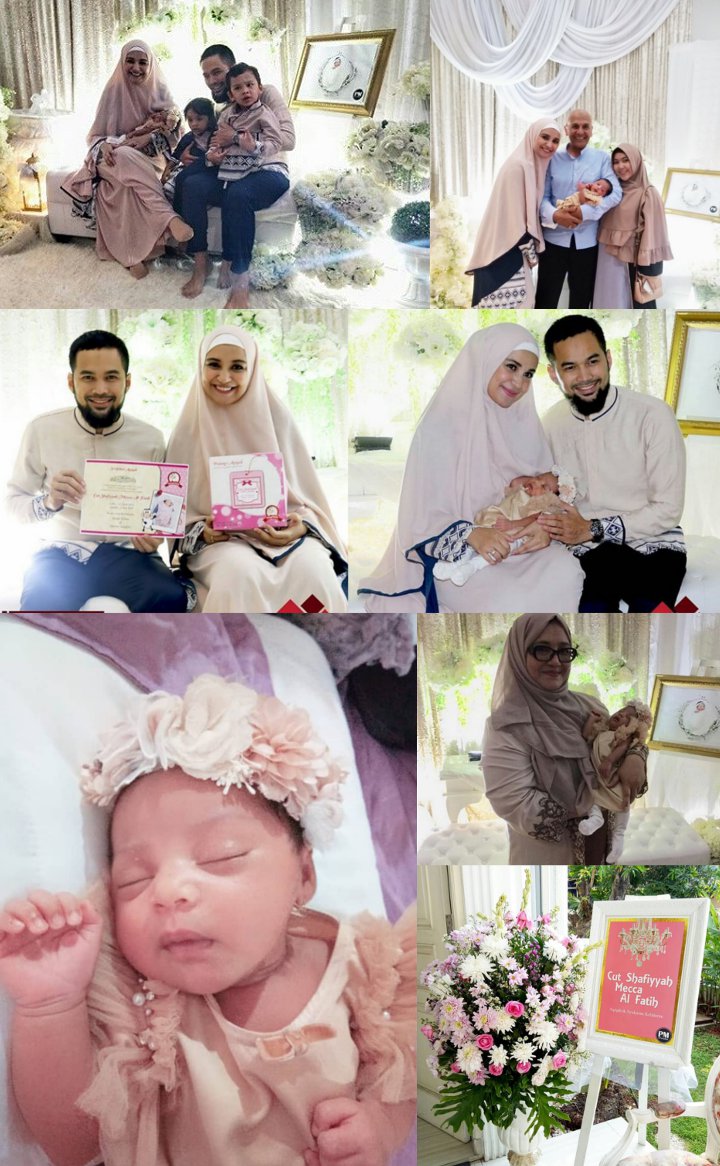 Akikah Putri Shireen Sungkar dan Teuku Wisnu