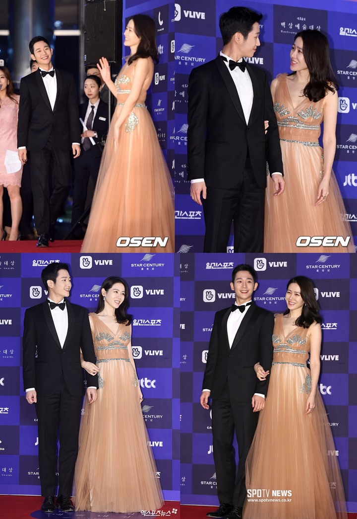 Son Ye Jin dan Jung Hae In di Baeksang