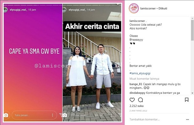 Tulis Curhatan Ini, Ely Sugigi Putus Dengan Irfan? Tulis Curhatan Ini, Ely Sugigi Putus Dengan Irfan?