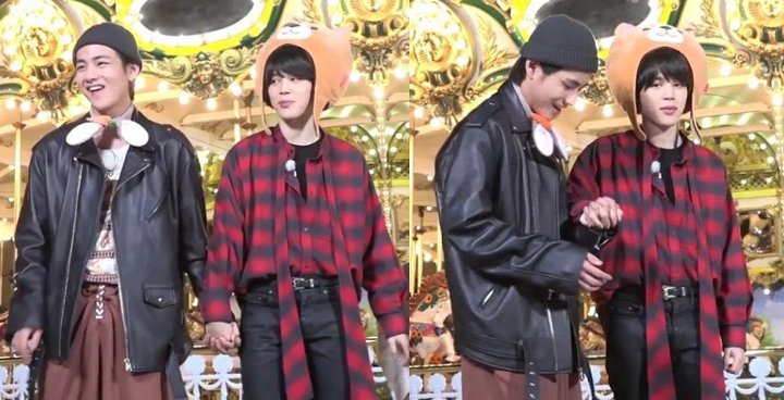 Super Ganteng Usung Gaya Kasual, V dan Jimin BTS Tuai Pujian Netter
