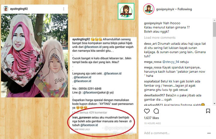 Gara-Gara Ini, Ivan Gunawan Protes Postingan Ayu Ting Ting Endorse Hijab