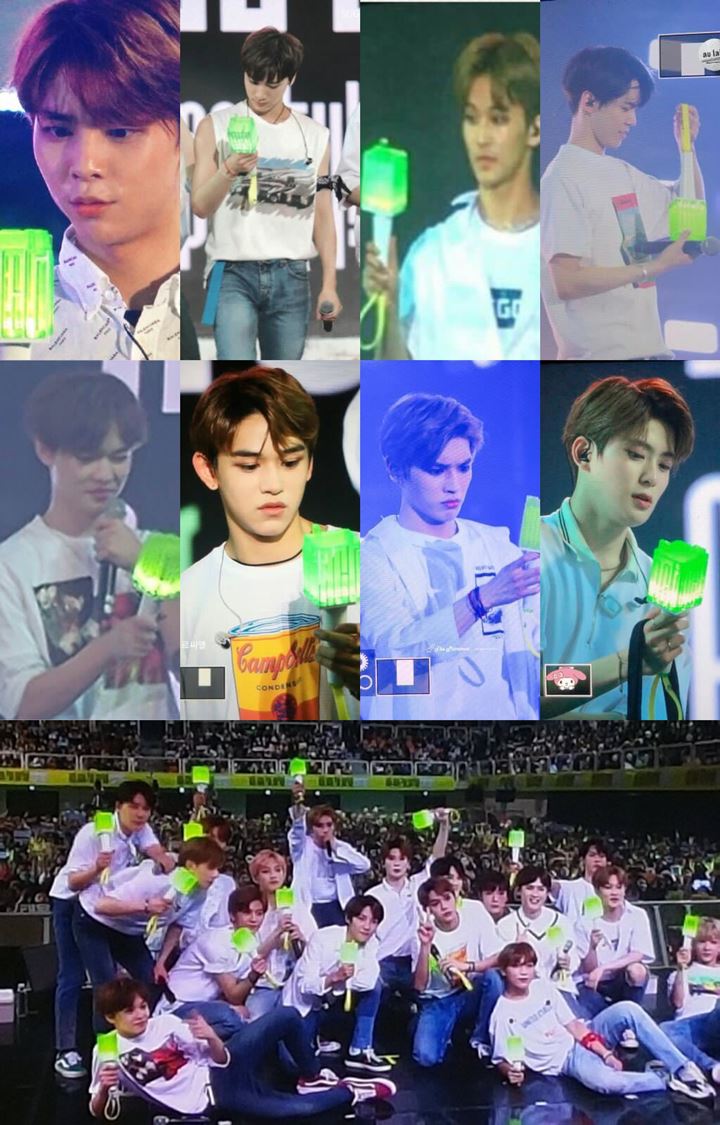 Perdana Ungkap Lightstick Baru, Ekspresi NCT Bikin Fans Gemas