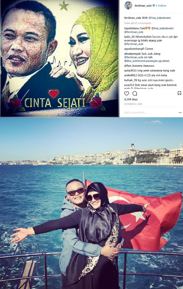 Sule dan Lina Saat Masih Bersama