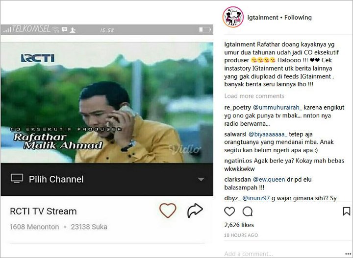 Jabatan Tinggi Rafathar