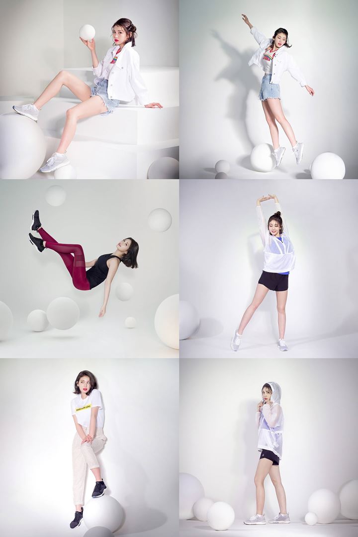 Jeon So Mi untuk Reebok