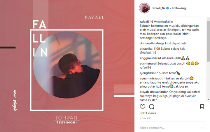 Promo Lagu Rafael Tan