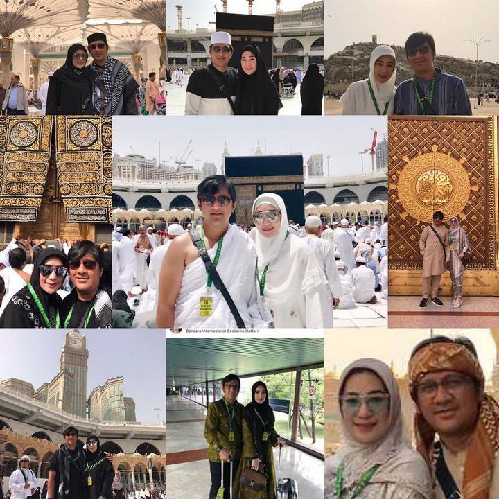 Andre Taulany Ajak Istri Umrah dan Haji