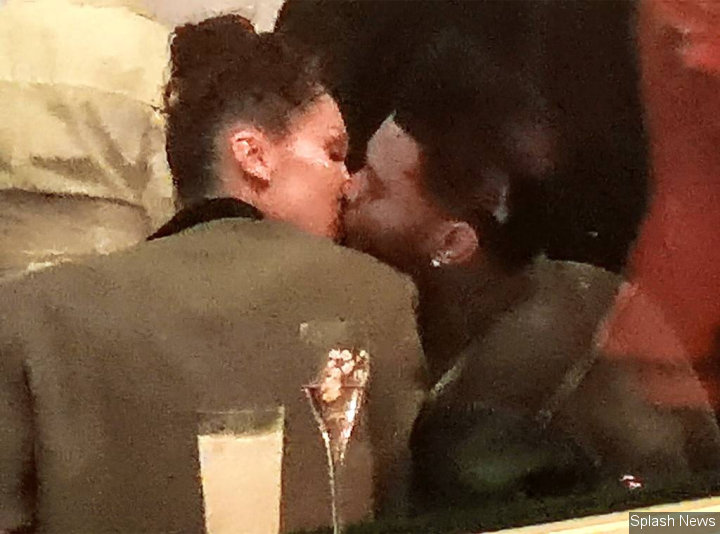 Bella Hadid The Weeknd ciuman
