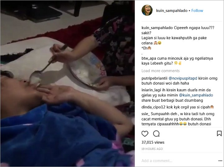 Adik Ayu Ting Ting Sakit