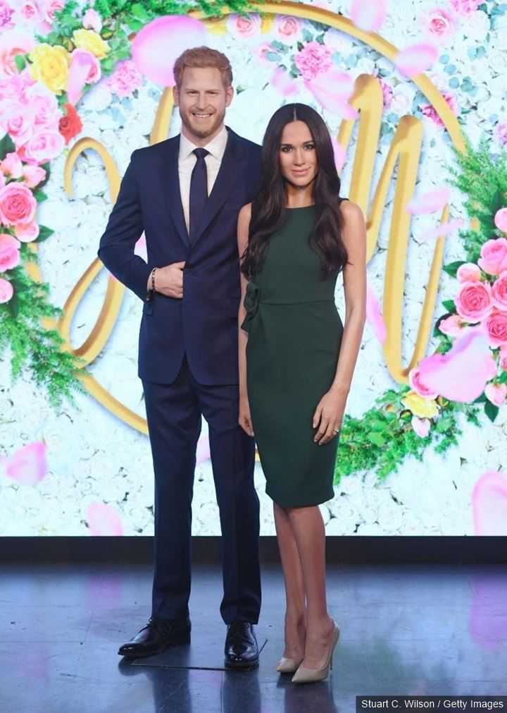Patung Meghan Harry