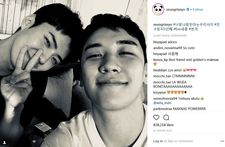 Seungri dan Sehun