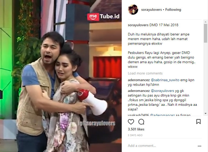 Raffi Peluk Ayu