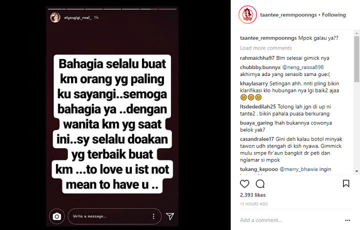 Curhatan Galau Ely Sugigi
