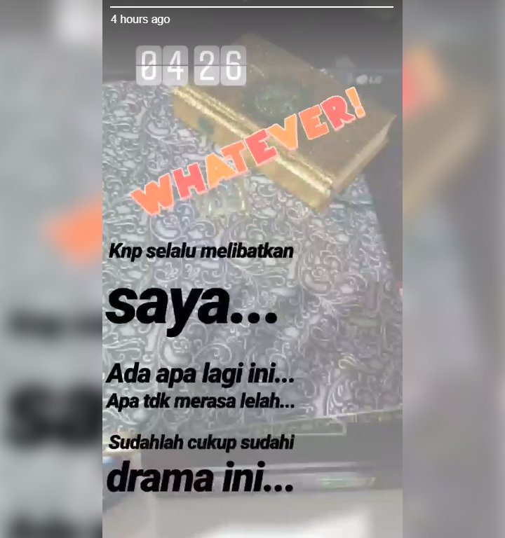 Yulia Muhammad Curhat