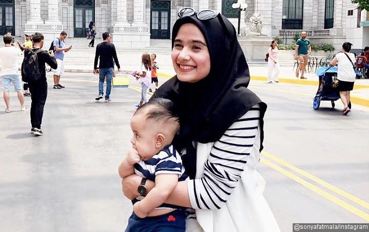 Pasang Ekspresi Kaget, Alis Tebal Anak Sonya Fatmala Jadi Sorotan Netter