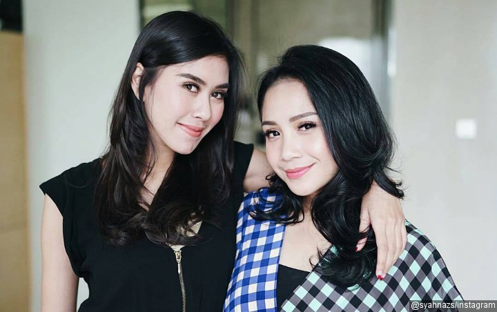 Bareng Nagita  Slavina  Syahnaz Sadiqah Tampil Fresh dengan 