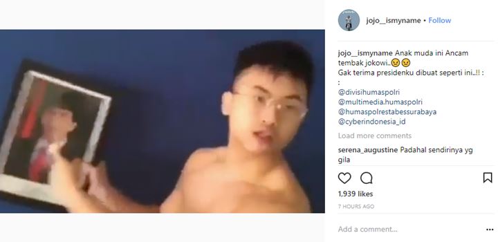 Video Viral di Media Sosial, Polisi Siapkan Tim Tangkap Pemuda yang Ancam Tembak Jokowi