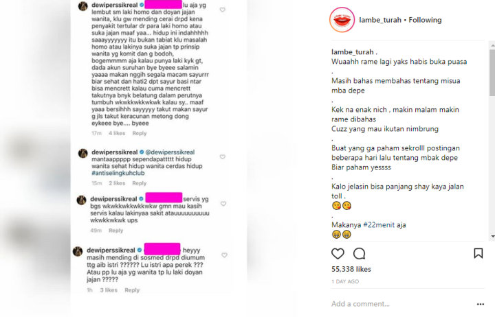 Dewi Persik Ogah Kena Penyakit Kelamin