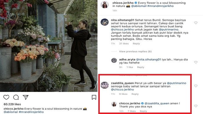 Chico Jericho Beri Tanggapan Netizen Soal Perut Buncit Sang Istri