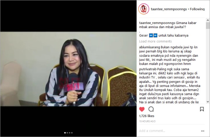 Annisa Bahar VS Juwita