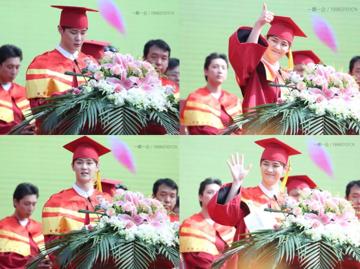 Kun NCT Lulus dari Beijing Contemporary Music Academy