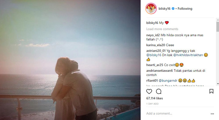 Potret Kemesraan Billy Syahputra dan Hilda Vitria