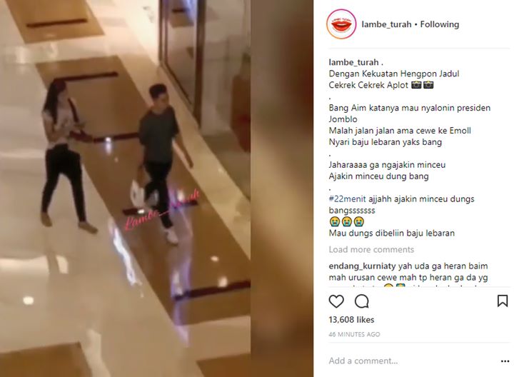 Baim Wong Kepergok Jalan Bareng Cewek
