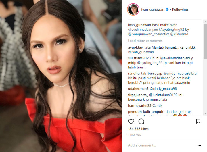 Mantan Istri Aming Didandani Ivan Gunawan