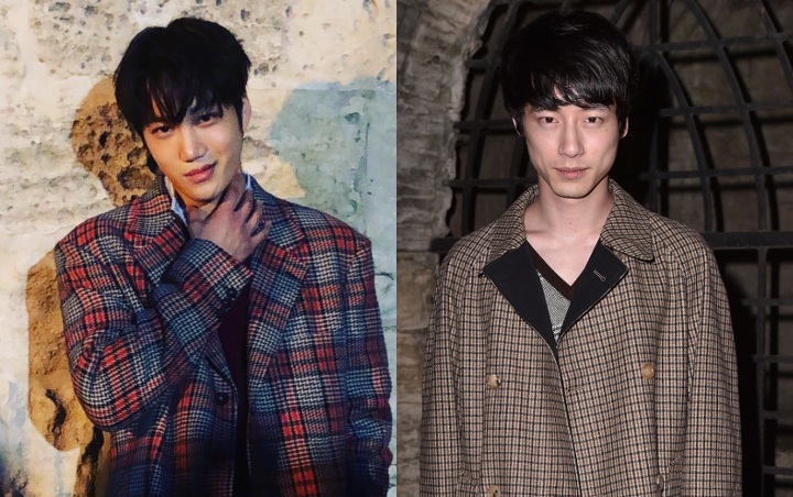 Kai Adu Ganteng Bareng Kentaro Sakaguchi di Acara Fashion, Fans Girang