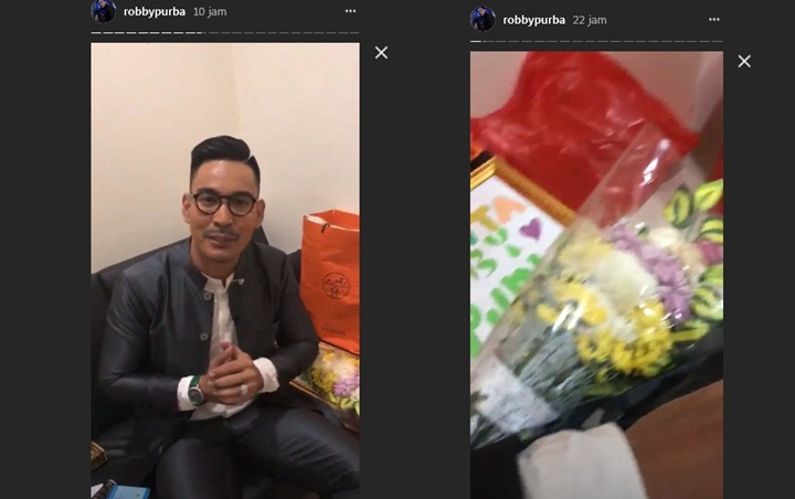 Robby Purba Dapat Hadiah Fans