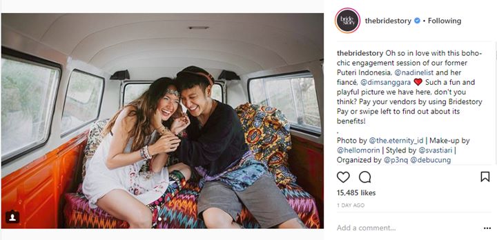 Info Pertunangan Nadine dan Dimas