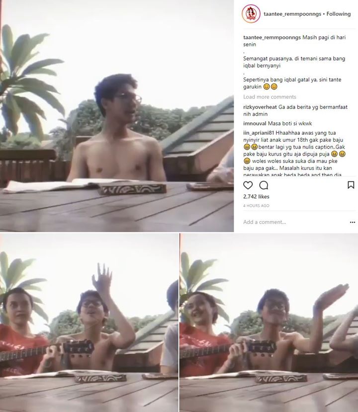 Iqbaal Ramadhan Topless