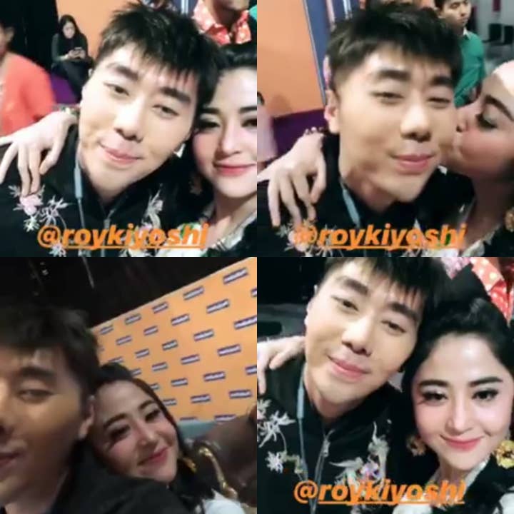 Roy Kiyoshi dan Dewi Persik Terlihat Intim, Fans Langsung Tak Terima