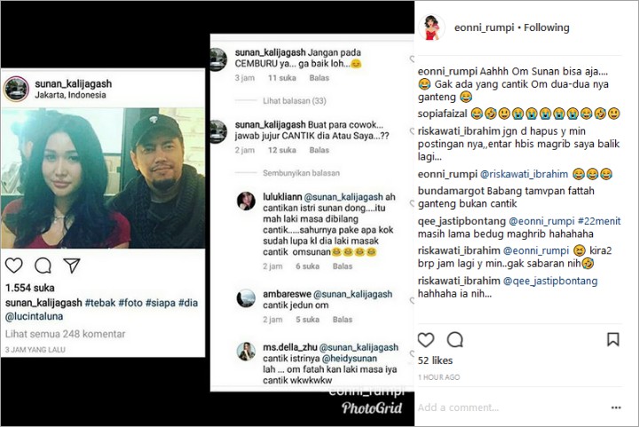 Sunan Kalijaga dan Lucinta Luna