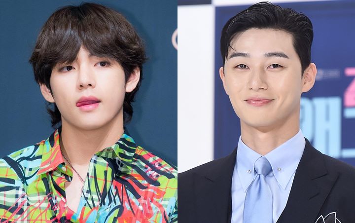 Kirim Truk Kopi ke 'Why, Secretary Kim?', Usilnya V BTS Pasang Foto Kocak Park Seo Joon