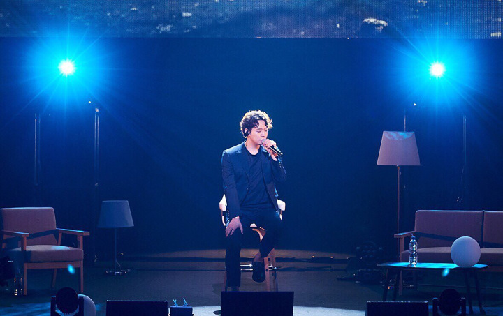 Yoochun Nangis Nyanyi Lagu TVXQ di Acara Fanmeet