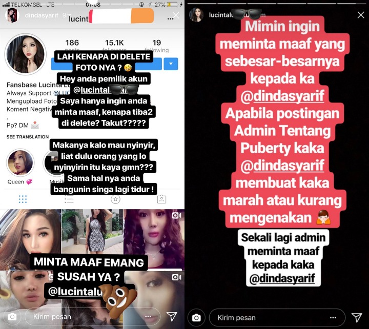 Pamer Transformasi Jadi Transgender, Dinda Syarif Diserang Akun Fans