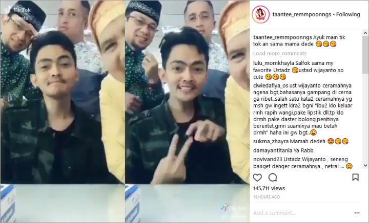 Mamah Dedeh-Ustaz Wijayanto Main Tik Tok