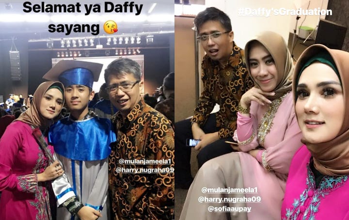 Mulan Jameela Akur Bareng Istri Mantan Suaminya
